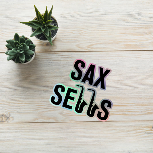 SAX SELLS STICKERS