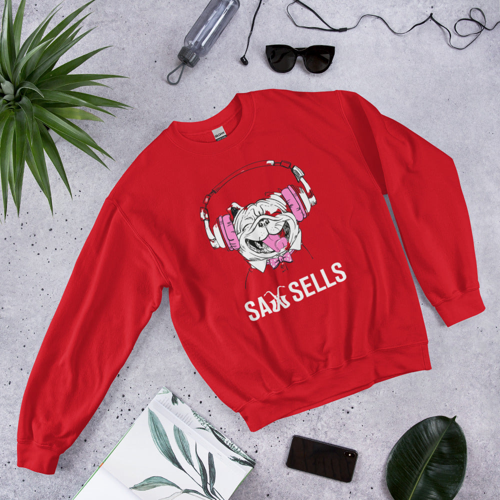 SAX SELLS PUG SWEATSHIRT