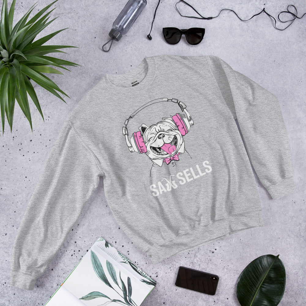 SAX SELLS PUG SWEATSHIRT