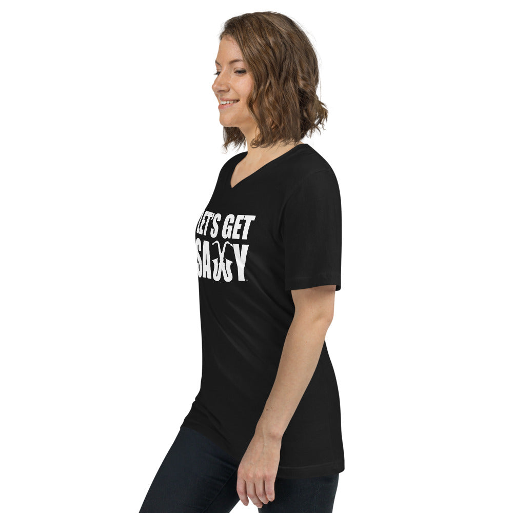 SAX SELLS V-NECK