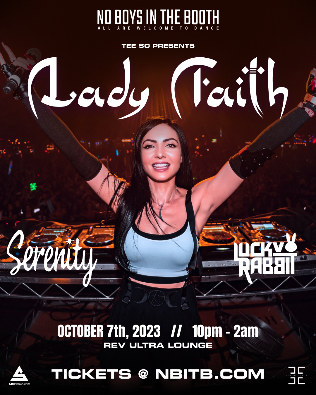 NO BOYS IN THE BOOTH: LADY FAITH OCT 7TH